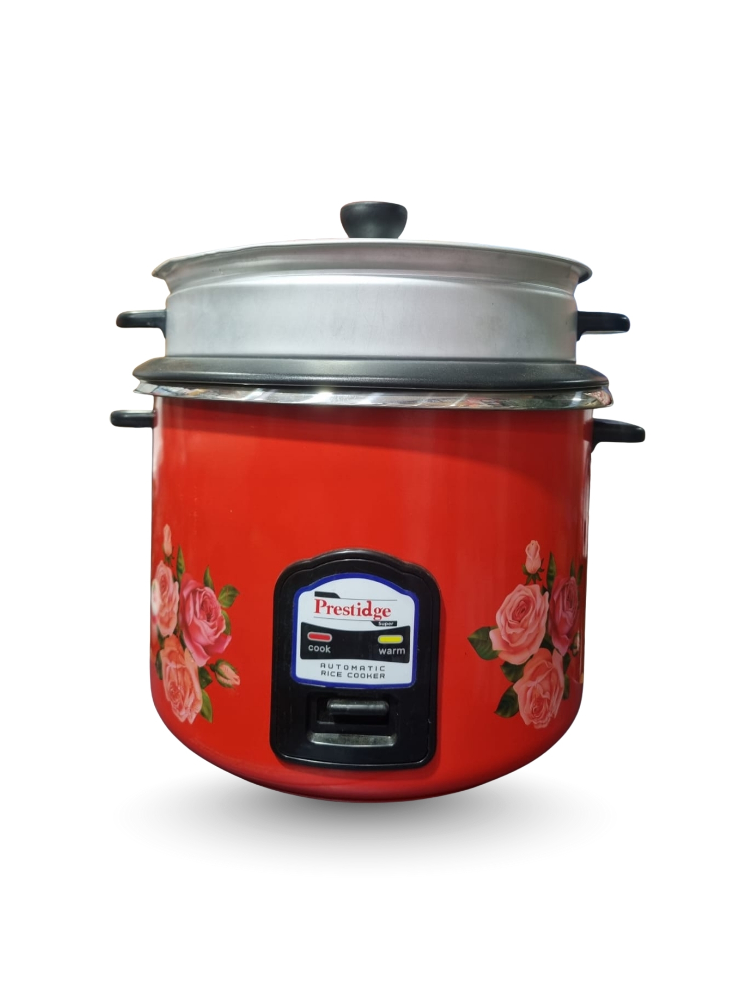 Prestige 2.8 Liter Electric Rice Cooker – Double Pot | Automatic Cook & Warm | Large Family Size